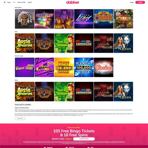 Dabber bingo casino online