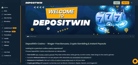 Depositwin casino login