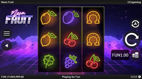 Jogar Neon Fruits no modo demo