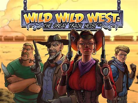 Jogar Wild Wild West The Great Train Heist com Dinheiro Real