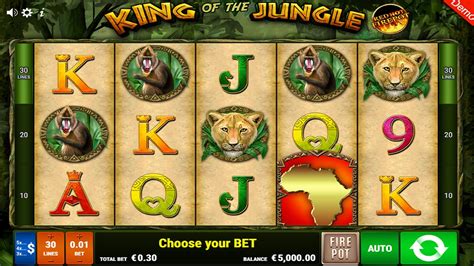 King Of The Jungle Red Hot Firepot 888 Casino