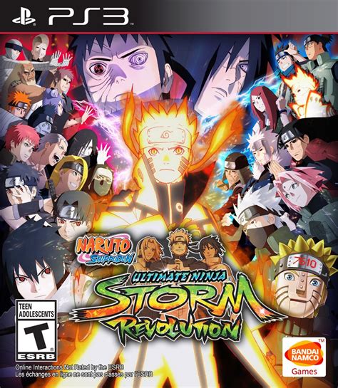 Naruto shippuden ultimate ninja storm revolução de 6 de slots vazios