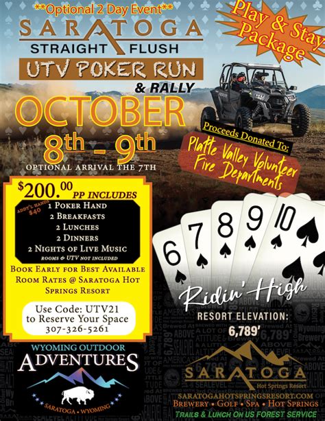 Parker az poker run 2024