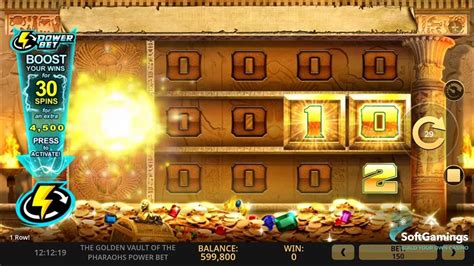 The Golden Vault Of The Pharaohs Power Bet brabet